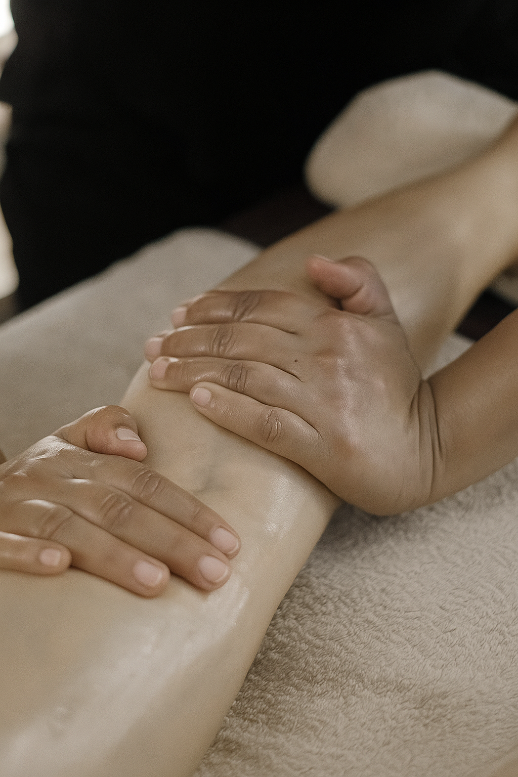 Massage relaxant en douceur